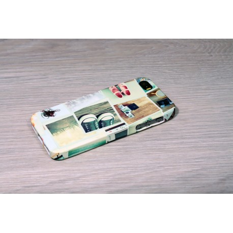 Coque silicone iPhone 6 personnalisée avec côtés imprimés