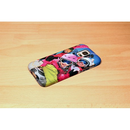 Coque silicone Galaxy S5 mini personnalisée avec côtés imprimés