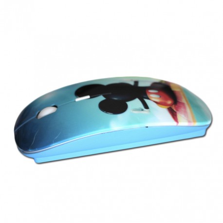 Lakokine blue customizable wireless mouse