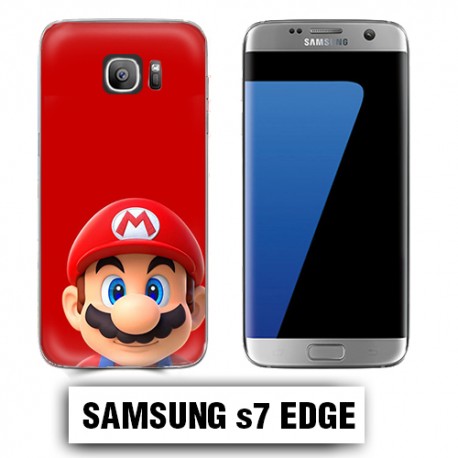 Coque Samsung S7 Edge Mario Bross