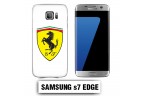 Coque Samsung S7 Edge Logo Ferrari Scuderia