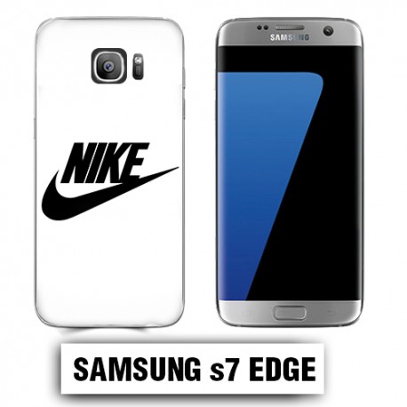 Coque Samsung S7 Edge NIKE Blanche