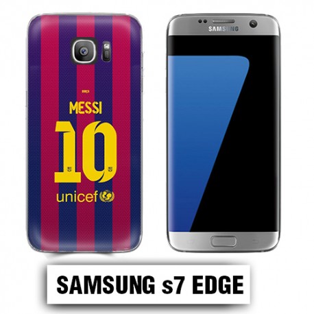 Coque Samsung S7 Edge Barcelone Messi