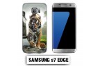 Coque Samsung S7 Edge animal tigre robot