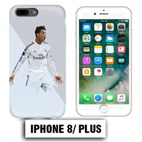 Coque iphone 8 PLUS Ronaldo Madrid