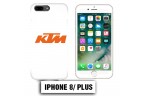 Coque iphone 8 PLUS KTM Blanc 