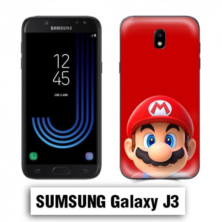 Coque Samsung J3 Mario Rouge