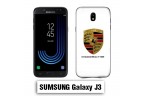 Coque Samsung J3 logo Porsche