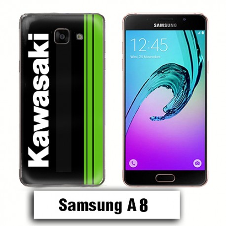 Coque Samsung A8 logo Kawasaki