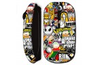 Souris sans fil Superman Cartoon South Park Simsons Noire