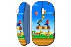 Souris sans fil Super Mario Game Bleu