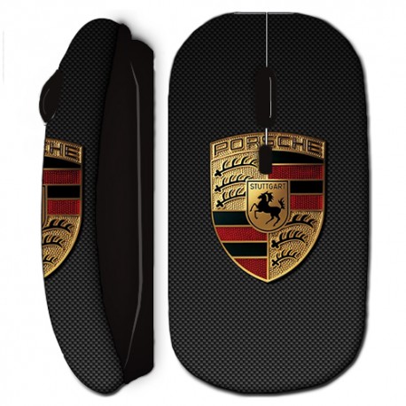 Souris sans fil Porsche Carrera caebon Noire