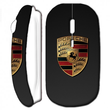 Souris sans fil Porsche Carrera caebon Blanc