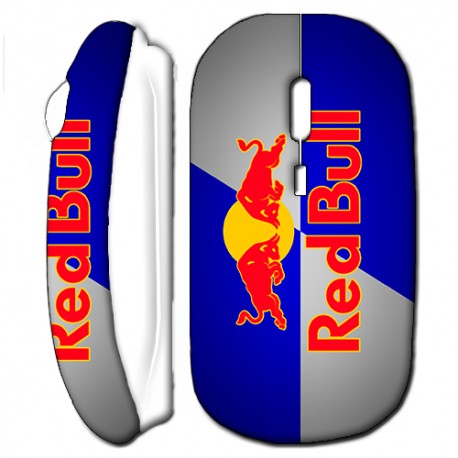 Souris sans fil Redbull Blanc