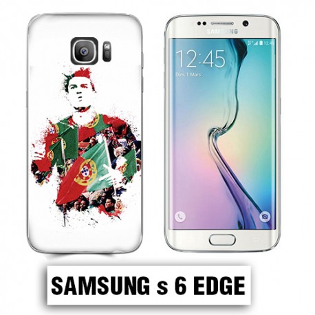 Coque Samsung S6 Edge Cristiano Ronaldo português