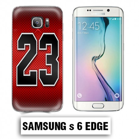 Coque Samsung S6 Edge air Jordan basket 23