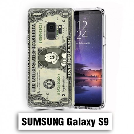 Coque Samsung S9 Mickey Dollar