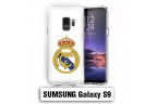 Coque Samsung S9 Real Madrid foot logo
