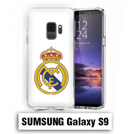 Coque Samsung S9 Real Madrid foot logo