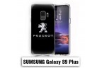 Coque Samsung S9 Logo Peugeot Noire