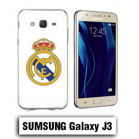 Coque Samsung J3 2016 Real Madrid foot logo