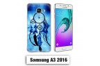Coque Samsung A3 2016 Attrape Reve Dream Catcher Bleu