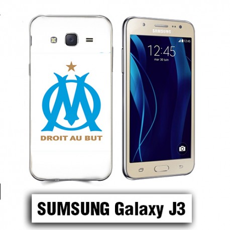 Coque Samsung J3 Logo OM Droit Au But 