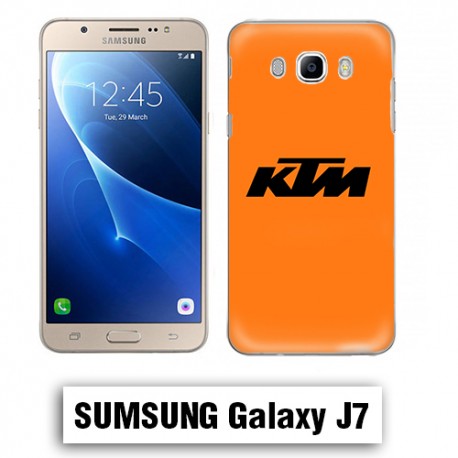Coque Samsung J7 Logo KTM Orange