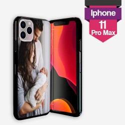 Personalized iPhone 11 pro max case with silicone sides