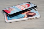 Personalized iPhone 13 case with silicone sides