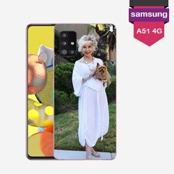 Personalisierte Samsung Galaxy A51 4G-Hülle mit harten Seiten
