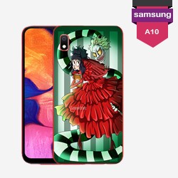 Personalized Samsung Galaxy A10 case with hard sides