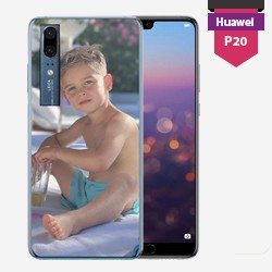 Personalisierte Huawei P20-Hülle mit harten Seiten