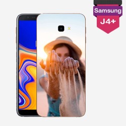 Coque Samsung Galaxy J4 Plus personnalisée avec côtés rigides