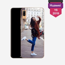 Coque Huawei Y6 2019 personnalisée avec côtés rigide 