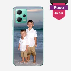 Personalized Xiaomi Poco x5 5g case with silicone sides