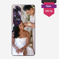 Coque Oppo A60 4g personnalisée avec côtés Silicone