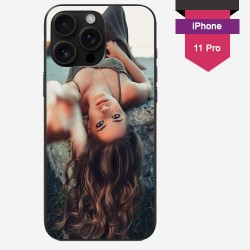 Personalized iPhone 16 Pro Max case with silicone sides