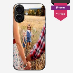 Personalized iPhone 16 Plus case with silicone sides