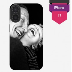 Coque iPhone 17 personnalisée avec côtés silicone