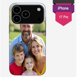 Personalized iPhone 17 Pro case with silicone sides