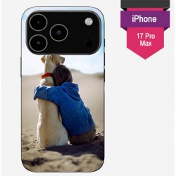 Coque iPhone 17 Pro Max personnalisée avec côtés silicone