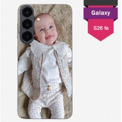 Personalisierte Samsung Galaxy S26 fe Hülle mit harten Seiten